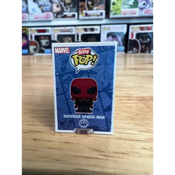 BITTY Superior Spider-man 1-Inch Funko Pop Marvel Comics Otto Octavius Doc Ock - Picture 2 of 6
